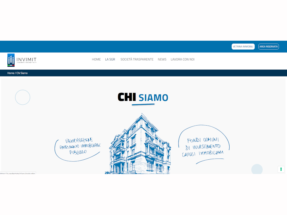 Invimit Logo Nuovo sito web per Invimit